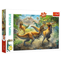 TREFL - Puzzle 160 - Bitva Tyranosaurů