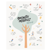 Ilustrace Growth Mindset, Beth Cai, (30 x 40 cm)
