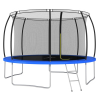 vidaXL Trampolína s příslušenstvím kulatá 366 x 80 cm 150 kg