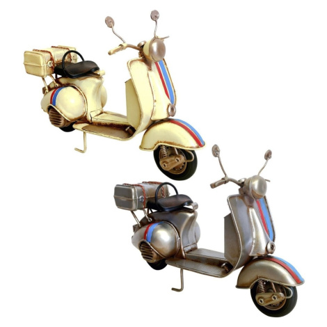 Signes Grimalt Vintage Scooter Motocykl 2 Jednotky Bílá