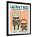 Obraz na zeď - Rick and Morty - Wanted, 34.3x44.5 cm