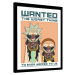 Obraz na zeď - Rick and Morty - Wanted, 34.3 × 44.5 cm