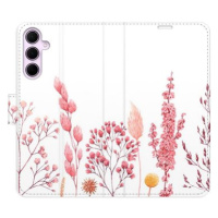 iSaprio Flip pouzdro Pink Flowers 03 pro Samsung Galaxy A55 5G