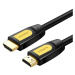 Kabel HDMI 2.0 UGREEN HD101, 4K 60Hz, 2 m (černý/žlutý)