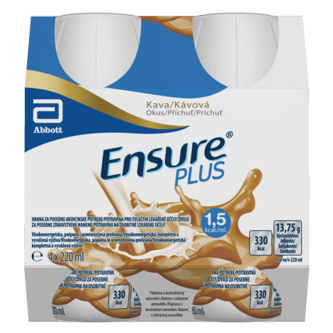 Ensure Plus příchuť káva 4x220 ml