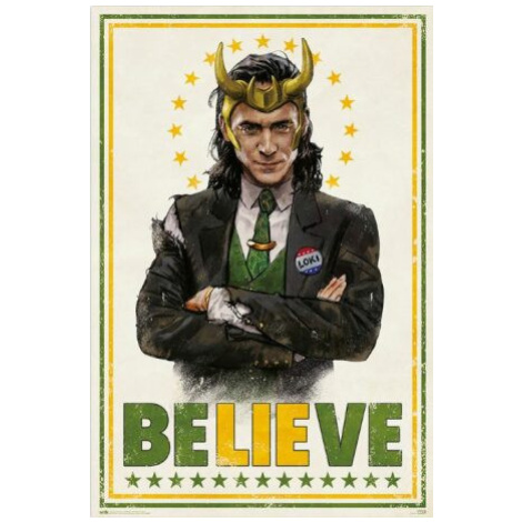 Plakát Loki - Believe Europosters