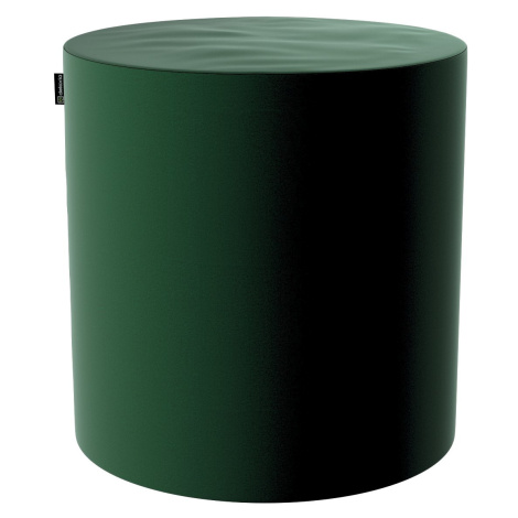 Dekoria Sedák Barrel- válec pevný,  d40cm, výška 40cm, lahvová zeleň, ø40 cm x 40 cm, Velvet, 70