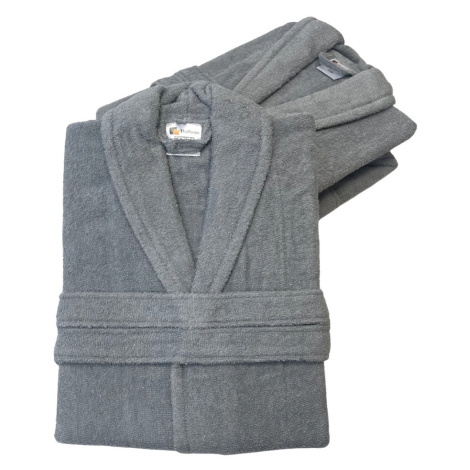 Froté deluxe unisex župan Šedý TiaHome - L