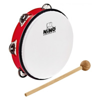 NINO Percussion NINO51R ABS Tambourine 8” - Red