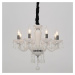 ACA Lighting Crystal závěsné svítidlo BLK82048PWC