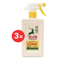 JELEN octový čistič 3× 500 ml