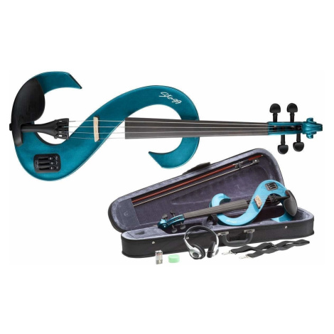 Stagg EVN 4/4 Blue Elektrické housle