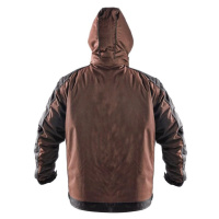 Bunda CXS IRVINE, zimní, pánská, hnědo-černá, vel. L