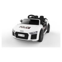 Mamido  Mamido Dětské elektrické autíčko Audi R8 Spyder policie Barva: Bílá