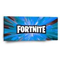 Sablio Obraz FORTNITE modrá - 110x50 cm