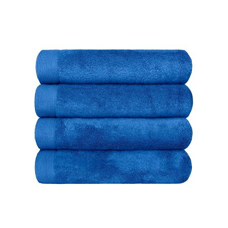 SCANquilt osuška MODAL SOFT stř. modrá 150 × 100 cm