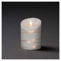 Konstsmide Christmas LED vosková svíčka bílá Barva světla teplá bílá 14 cm