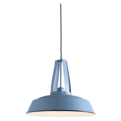 Vintage závěsné svítidlo modré 43 cm - Living QAZQA