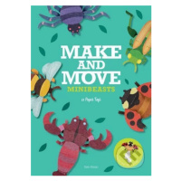 Make and Move: Minibeasts - Sato Hisao - kniha z kategorie Omalovánky, vystřihovánky, papír