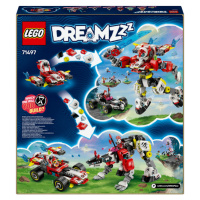 LEGO LEGO® DREAMZzz™ Cooperův tygří robot a Zerův hot rod 71497