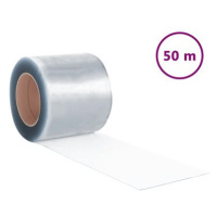 SHUMEE Závěs do dveří 200 mm × 1,6 mm 50 m PVC, průhledný