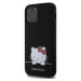 Zadní kryt Hello Kitty Liquid Silicone Daydreaming Logo pro Apple iPhone 12/12 Pro, black