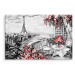 Plátno Kavárna S Eiffelovou Věží V Pozadí II. Varianta: 30x20