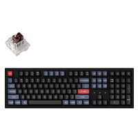 Keychron K10 Pro White Backlight Brown Switch, Black - US