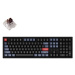 Keychron K10 Pro White Backlight Brown Switch, Black - US