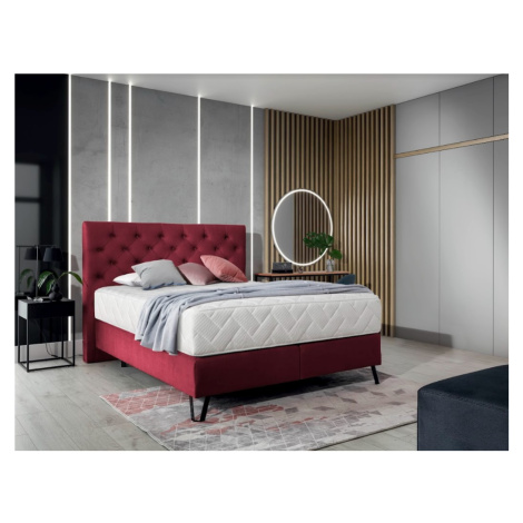Artelta Manželská postel CORTINA Boxspring | 140 x 200 cm Barva: Loco 25