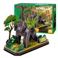 Puzzle 3D Zvířecí kamarádi Gorila - 34 dílků