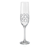 Crystalex sklenice na šampaňské Cross 190 ml 2KS