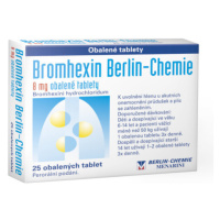 BROMHEXIN BERLIN-CHEMIE 8MG obalené tablety 25