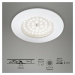 BRILONER LED vestavné svítidlo, pr. 10 cm, 10,5 W, bílé IP44 BRI 7206-016