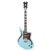 D'Angelico Offset Semi-Hollow Sky Blue