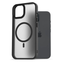 AlzaGuard Matte Case Compatible with MagSafe pro iPhone 15 černý