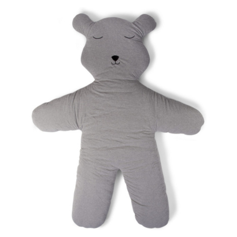 CHILDHOME - Hrací deka medvěd Teddy Jersey Grey 150cm