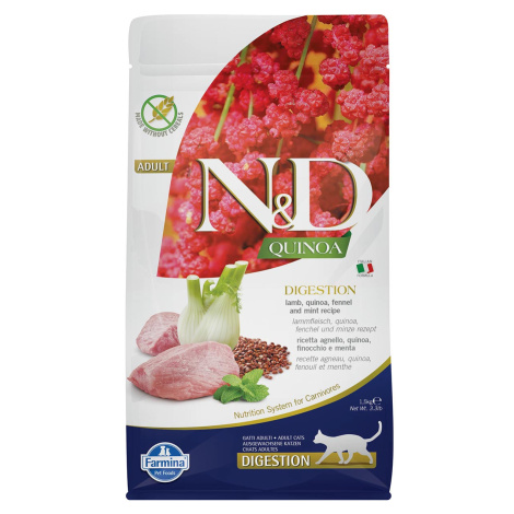 N&D Cat Quinoa Digestion Lamb 1,5 kg Farmina