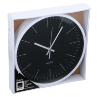 ARTICASA Nástěnné hodiny 30 cm bílá / černáED-224296bila