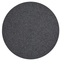 NORTHRUGS - Hanse Home koberce Kusový koberec Braided 105550 Dark Grey kruh – na ven i na doma R