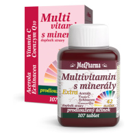 MedPharma Multivitamín s minerály + extra C tbl.107