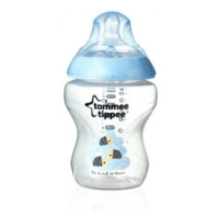 Tommee Tippee Kojenecká láhev C2N modrá 260ml 0m+