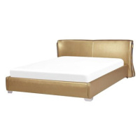 BELIANI postel PARIS 180 × 200 cm, zlatá