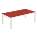 Paperflow Přístavný stůl easyDesk®, v x š x h 400 x 1140 x 600 mm, červená