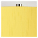 Elstead Textilní stolní lampa Isla leštěný nikl/žlutá