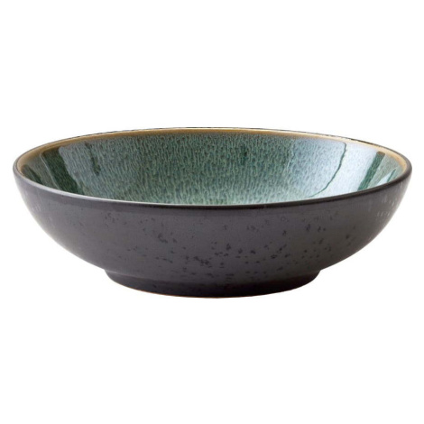 Zelená/černá miska z kameniny 1 l Gastro Green/Black – Bitz