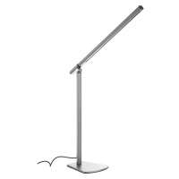 NOWA GmbH LED stolní lampa Marek, stmívatelná, stříbrná