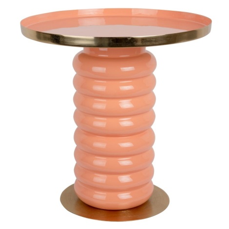 Kovový kulatý odkládací stolek ø 41 cm Ruby – Leitmotiv