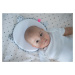 MOTHERHOOD Polštářek ergonomický stabilizační pro novorozence s oušky Grey Classics 0-6m