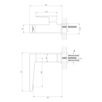 OMNIRES FRESH umyvadlová baterie chrom /CR/ FR7110NCR